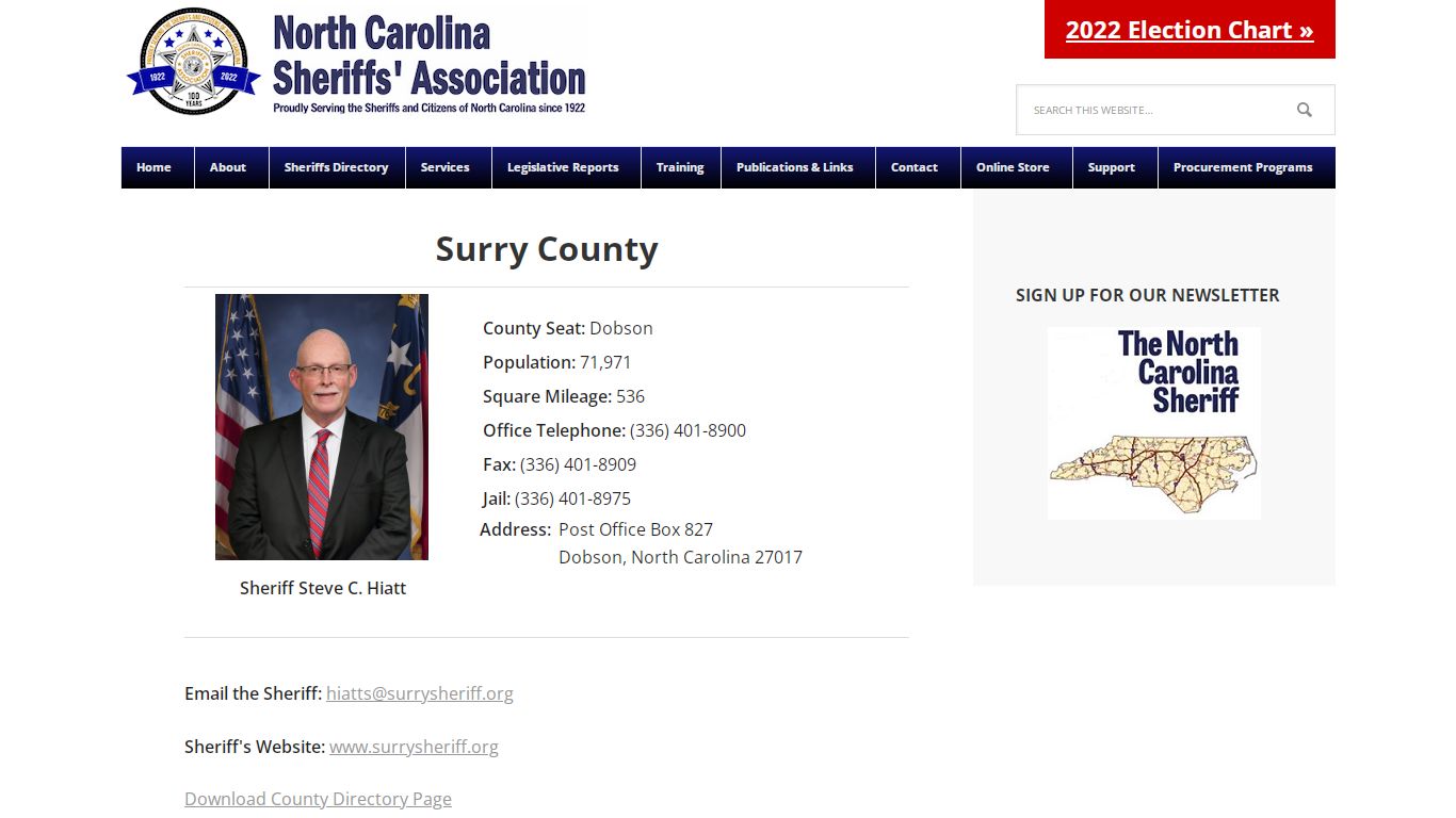 Surry County - ncsheriffs.org